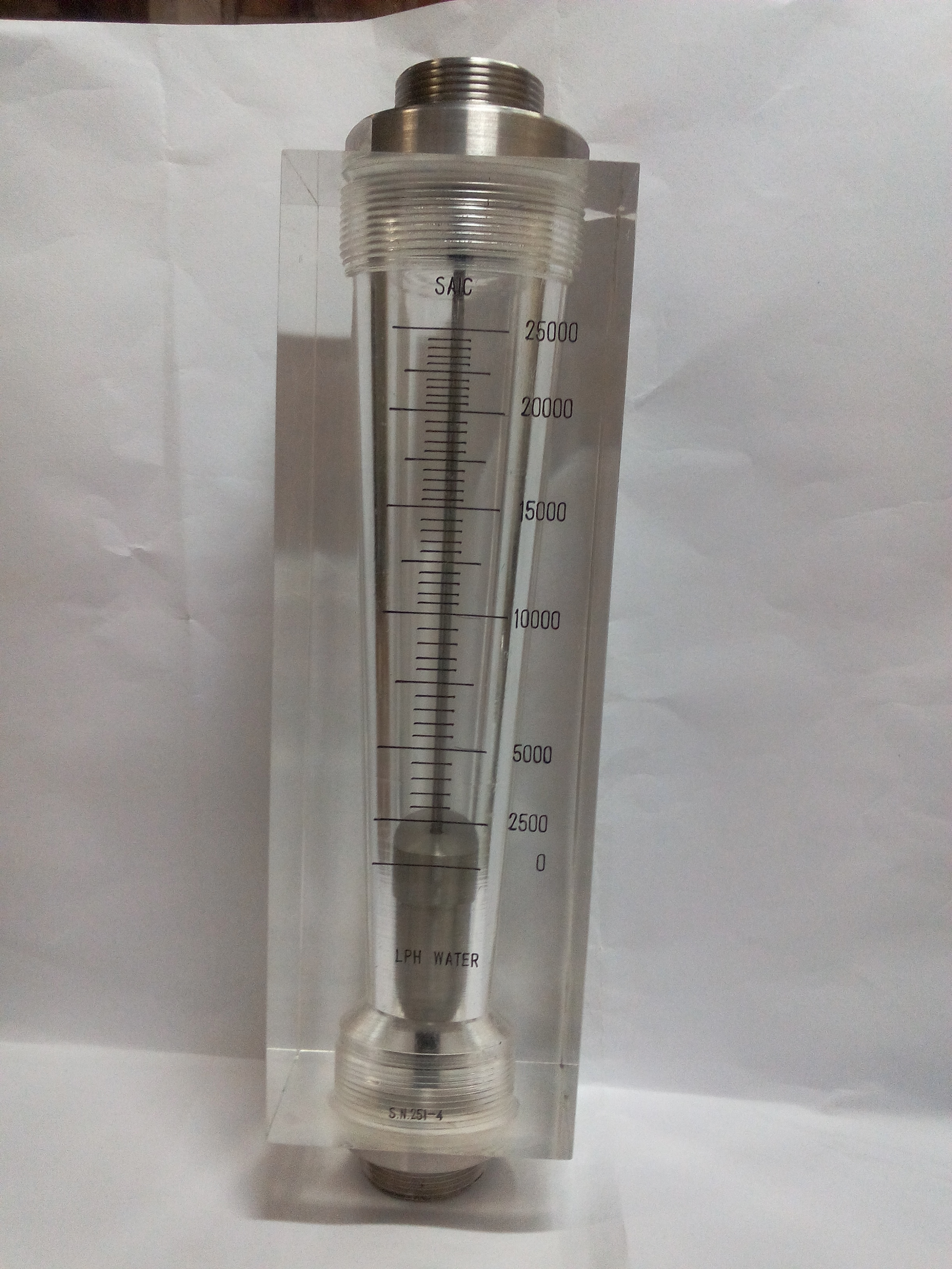 Water Rota meter in Flow Range of 0-25000 LPH 